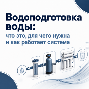Водоподготовка воды: что это, для чего нужна и как работает система